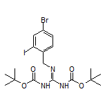 1,3-Bis(Boc)-2-(4-bromo-2-iodobenzyl)guanidine