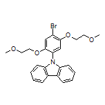 9-[4-Bromo-2,5-bis(2-methoxyethoxy)phenyl]-9H-carbazole