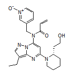 (S)-3-[[N-[3-Ethyl-5-[2-(2-hydroxyethyl)piperidin-1-yl]pyrazolo[1,5-a]pyrimidin-7-yl]acrylamido]methyl]pyridine 1-Oxide