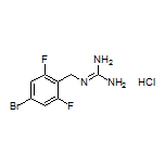 2-(4-Bromo-2,6-difluorobenzyl)guanidine Hydrochloride