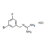 2-(3-Bromo-5-fluorobenzyl)guanidine Hydrochloride