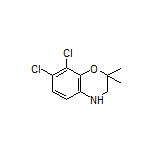 7,8-Dichloro-2,2-dimethyl-3,4-dihydro-2H-benzo[b][1,4]oxazine