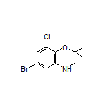 6-Bromo-8-chloro-2,2-dimethyl-3,4-dihydro-2H-benzo[b][1,4]oxazine