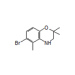 6-Bromo-2,2,5-trimethyl-3,4-dihydro-2H-benzo[b][1,4]oxazine