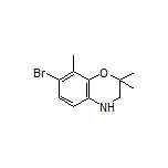 7-Bromo-2,2,8-trimethyl-3,4-dihydro-2H-benzo[b][1,4]oxazine