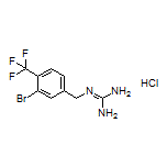 2-[3-Bromo-4-(trifluoromethyl)benzyl]guanidine Hydrochloride
