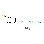 2-(4-Chloro-3-fluorobenzyl)guanidine Hydrochloride