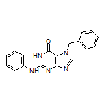 7-Benzyl-2-(phenylamino)-1,7-dihydro-6H-purin-6-one
