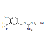 2-[4-Chloro-3-(trifluoromethyl)benzyl]guanidine Hydrochloride