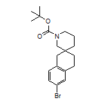 6-Bromo-1’-Boc-3,4-dihydro-1H-spiro[naphthalene-2,3’-piperidine]