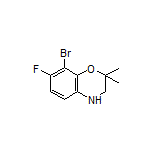 8-Bromo-7-fluoro-2,2-dimethyl-3,4-dihydro-2H-benzo[b][1,4]oxazine