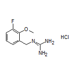 2-(3-Fluoro-2-methoxybenzyl)guanidine Hydrochloride