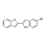 2-(Benzofuran-2-yl)-5-bromo-1H-indole