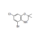 5-Bromo-7-chloro-2,2-dimethyl-3,4-dihydro-2H-benzo[b][1,4]oxazine