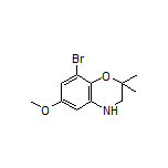 8-Bromo-6-methoxy-2,2-dimethyl-3,4-dihydro-2H-benzo[b][1,4]oxazine