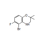 5-Bromo-6-fluoro-2,2-dimethyl-3,4-dihydro-2H-benzo[b][1,4]oxazine