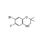 7-Bromo-6-fluoro-2,2-dimethyl-3,4-dihydro-2H-benzo[b][1,4]oxazine