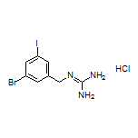 2-(3-Bromo-5-iodobenzyl)guanidine Hydrochloride
