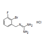 2-(2-Bromo-3-fluorobenzyl)guanidine Hydrochloride