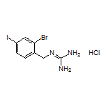 2-(2-Bromo-4-iodobenzyl)guanidine Hydrochloride