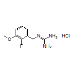 2-(2-Fluoro-3-methoxybenzyl)guanidine Hydrochloride