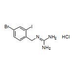 2-(4-Bromo-2-iodobenzyl)guanidine Hydrochloride