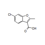 6-Chloro-2-methylbenzofuran-3-carboxylic Acid
