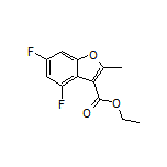 Ethyl 4,6-Difluoro-2-methylbenzofuran-3-carboxylate