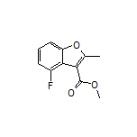 Methyl 4-Fluoro-2-methylbenzofuran-3-carboxylate