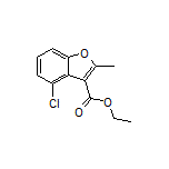 Ethyl 4-Chloro-2-methylbenzofuran-3-carboxylate
