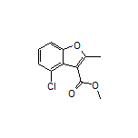 Methyl 4-Chloro-2-methylbenzofuran-3-carboxylate