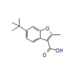 6-(tert-Butyl)-2-methylbenzofuran-3-carboxylic Acid