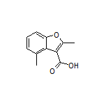 2,4-Dimethylbenzofuran-3-carboxylic Acid