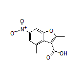 2,4-Dimethyl-6-nitrobenzofuran-3-carboxylic Acid