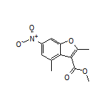 Methyl 2,4-Dimethyl-6-nitrobenzofuran-3-carboxylate