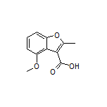4-Methoxy-2-methylbenzofuran-3-carboxylic Acid