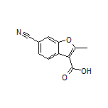 6-Cyano-2-methylbenzofuran-3-carboxylic Acid