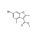 Methyl 6-Bromo-2,4-dimethylbenzofuran-3-carboxylate