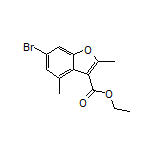 Ethyl 6-Bromo-2,4-dimethylbenzofuran-3-carboxylate