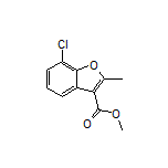Methyl 7-Chloro-2-methylbenzofuran-3-carboxylate