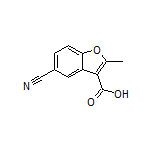 5-Cyano-2-methylbenzofuran-3-carboxylic Acid
