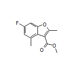 Methyl 6-Fluoro-2,4-dimethylbenzofuran-3-carboxylate