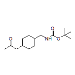 1-[4-[(Boc-amino)methyl]cyclohexyl]-2-propanone