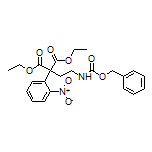 Diethyl 2-[2-(Cbz-amino)ethyl]-2-(2-nitrophenyl)malonate