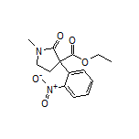 Ethyl 1-Methyl-3-(2-nitrophenyl)-2-oxopyrrolidine-3-carboxylate