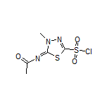5-(Acetylimino)-4-methyl-4,5-dihydro-1,3,4-thiadiazole-2-sulfonyl Chloride