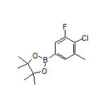 4-Chloro-3-fluoro-5-methylphenylboronic Acid Pinacol Ester