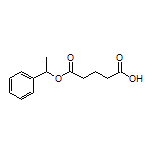 5-Oxo-5-(1-phenylethoxy)pentanoic Acid