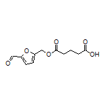 5-[(5-Formylfuran-2-yl)methoxy]-5-oxopentanoic Acid