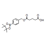 5-Oxo-5-[[4-(4,4,5,5-tetramethyl-1,3,2-dioxaborolan-2-yl)benzyl]oxy]pentanoic Acid